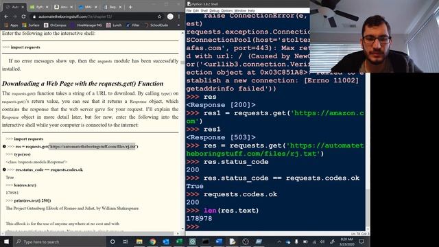 Requests Module смотреть онлайн
