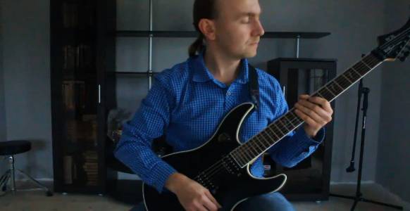 Franz Wohlfahrt Violin Etude № 1 C Dur For Electric Guitar