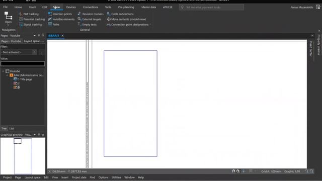 2D Panel Layout | EPLAN 2022 смотреть онлайн