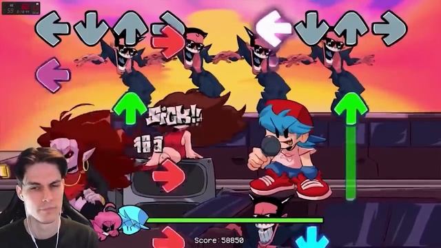 ДУШНЫЙ ФАНДОМ FRIDAY NIGHT FUNKIN' - Реакция смотреть онлайн