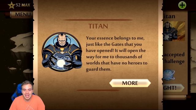 Shadow Fight 2 Special Edition. Titan's Bodyguards with Flame Clubs. Finishing Spaceship Challenge. смотреть онлайн