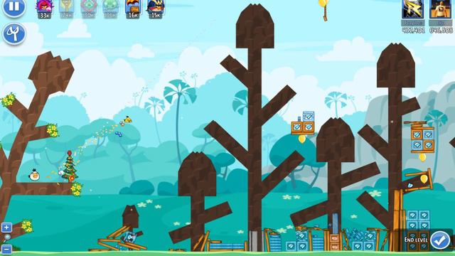 Angry Birds Friends Level 3 PC Tournament 606 Highscore POWER-UP walkthrough #AngryBirds смотреть онлайн