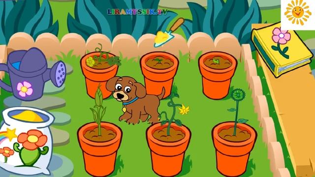 Мультик игра уход за растениями смотреть онлайн