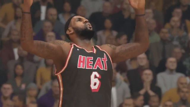 NBA 2K14 PS4 LeBron James Highlights VS Lakers смотреть онлайн