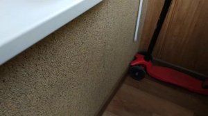 ГРАНИТНАЯ КРОШКА  НА БАЛКОНЕ / Отделка балкона внутри /