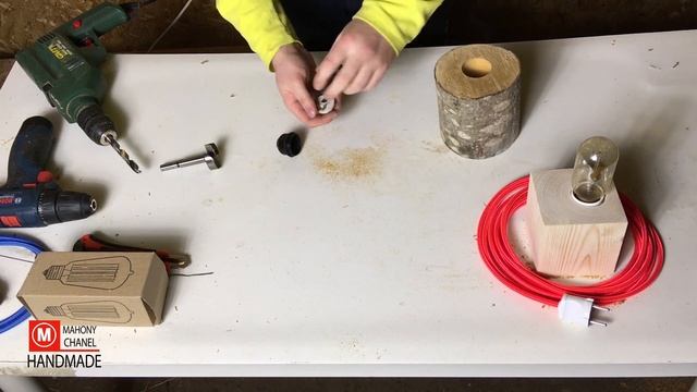 Светильник из дерева своими руками / Wood lamp DIY смотреть онлайн