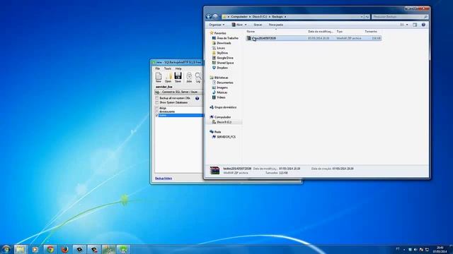 Backup Automático com SQLbackupandFTP - Back SQL смотреть онлайн