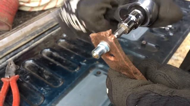 Установка резьбовой заклепки без спец инструмента смотреть онлайн