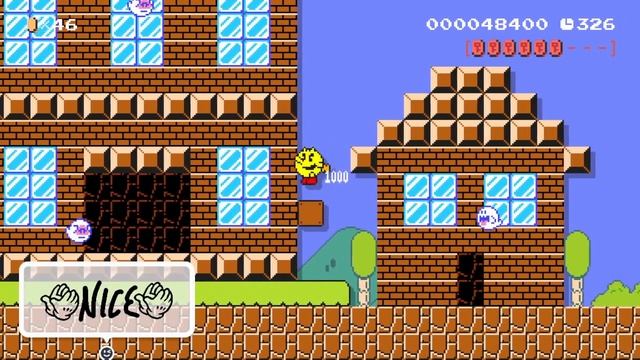 Pacman'80 / Pac Land'84(Tribute) by Coka - SUPER MARIO MAKER - No Commentary 1AI смотреть онлайн