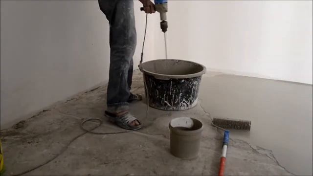 Монтаж наливного пола