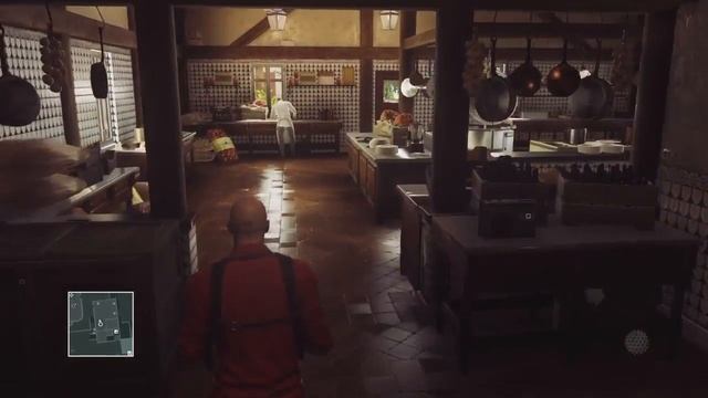 HITMAN - Explosive Golf Ball kill смотреть онлайн