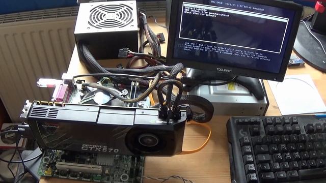Nvidia Geforce GTX 560 TI und GTX 570 Funktionstest смотреть онлайн