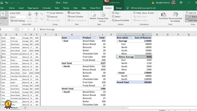 Excel Slicer | Filter Data in a Smart Way смотреть онлайн