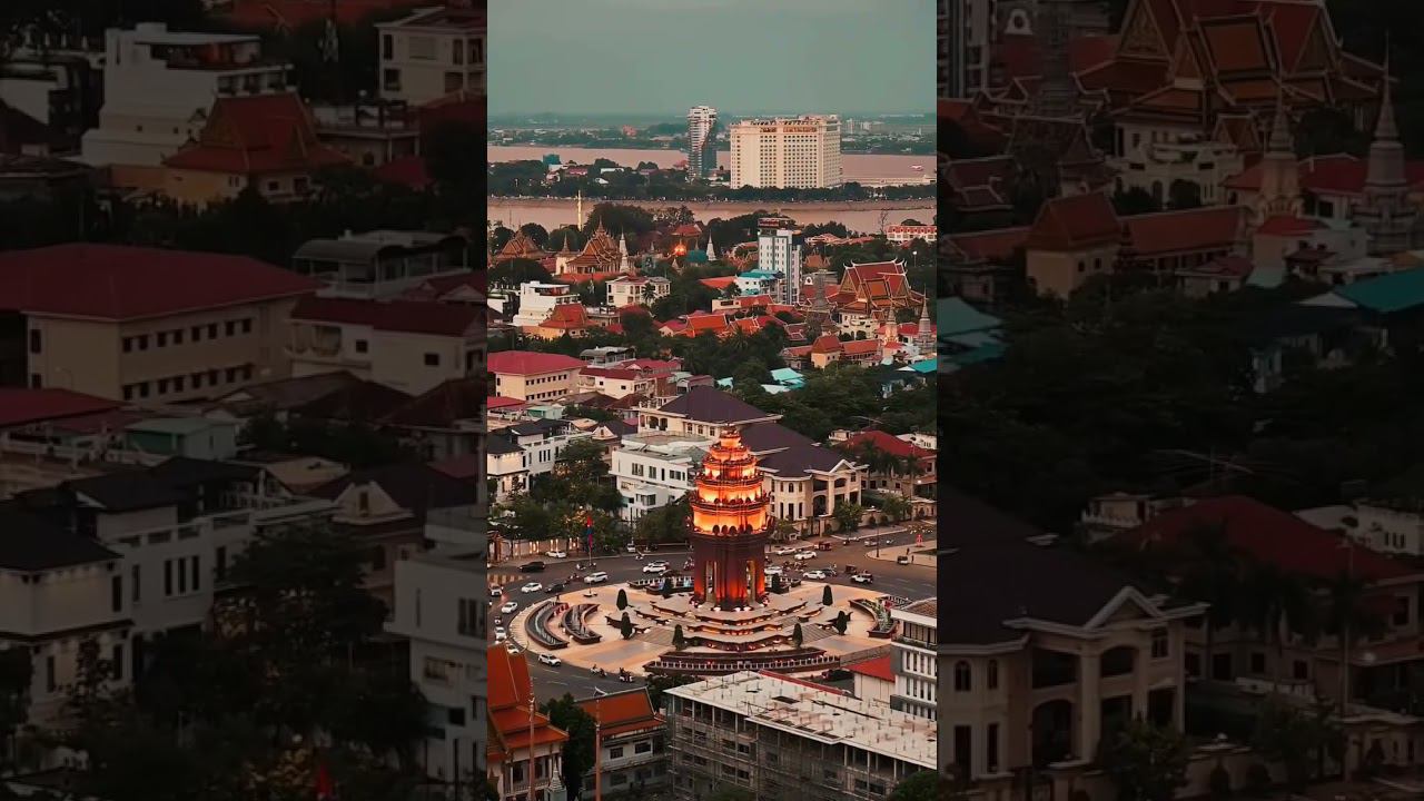 Монумент Независимости. #Пном_Пень #камбоджа смотреть онлайн