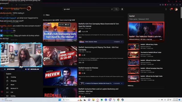 Terrible IGN Redfall Gameplay | Moistcr1tikal Reacts смотреть онлайн