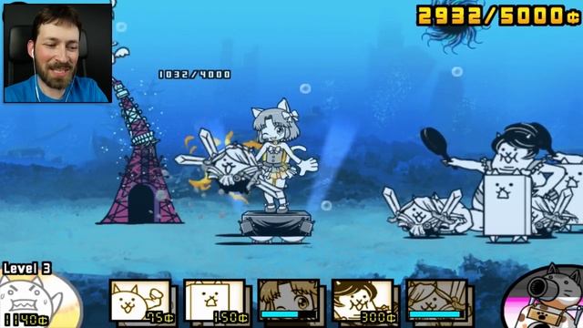 MOON CHAPTER 3 HURTS - The Battle Cats #8 смотреть онлайн