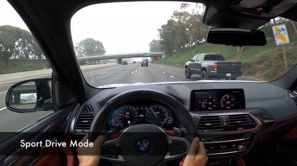 2020 BMW X3 M Competition POV Test Drive (3D Audio)(ASMR)