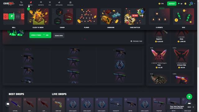 I MADE AN INSANE COMEBACK ON CSGOROLL! (30K LEADERBOARD GK68.GG) смотреть онлайн