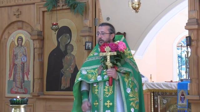 Проповедь в День Святой Троицы Пятидесятница Священник Игорь Сильченков смотреть онлайн