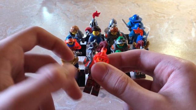 Обзор коллекции минифиурок LEGO Nexo Knights часть 2 смотреть онлайн