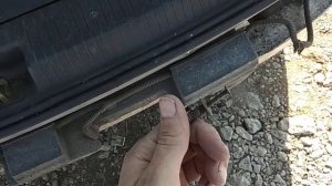 Opel Meriva как снять задний бампер