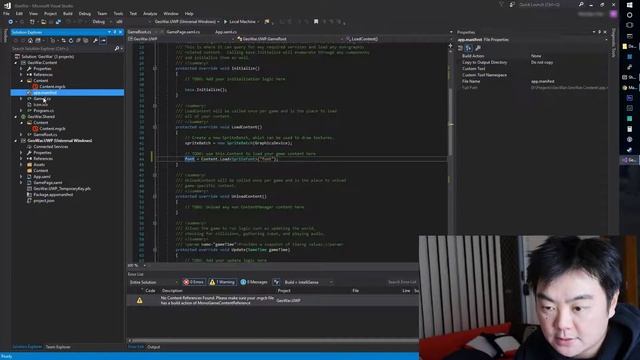 Setting Up A Multi-platform MonoGame Project смотреть онлайн
