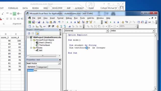 Excel 2013 VBA - Input, Variables & Output смотреть онлайн
