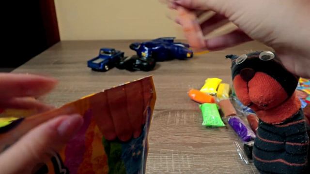 Кот Носочкин. Распаковка огромного набора Play-doh и Master-Do. Часть 1 смотреть онлайн