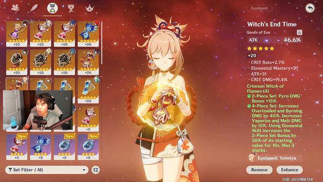 Yoimiya Has Crazy DPS! Complete Yoimiya Guide - Artifacts, Weapons & Showcase | Genshin Impact смотреть онлайн