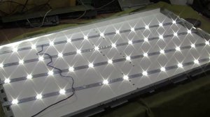 Замена ламп на светодиоды в ЖК тв Samsung