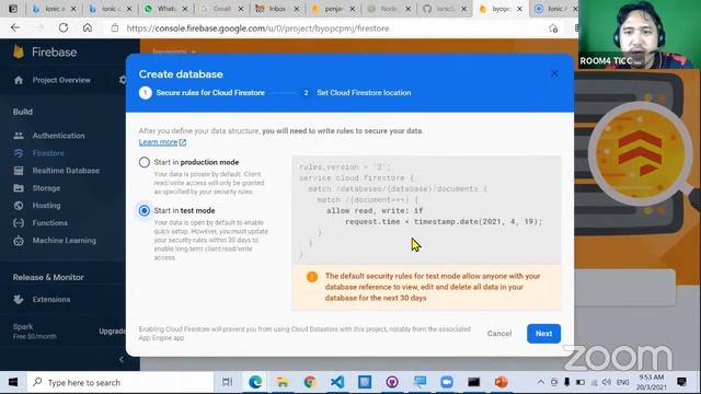 05 IONPMJ Firebase Setup смотреть онлайн
