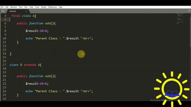 Epi-18 Final Keyword | PHP in Tamil смотреть онлайн