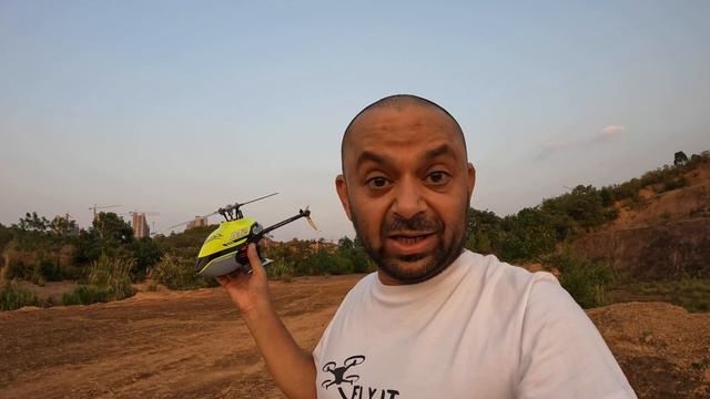 OMP Hobby M2 RC helicopter blows Tail rotor during flight смотреть онлайн