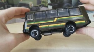 Обзор модели Паз-3206, масштаб 1:43, «Autotime».