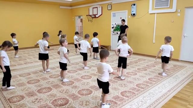 МБДОУ 36. Занятие по физической культуре. Средняя группа. смотреть онлайн