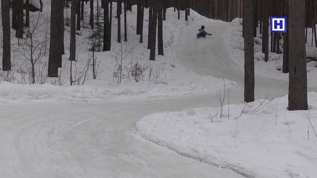 Натурбан в Кандалакше.