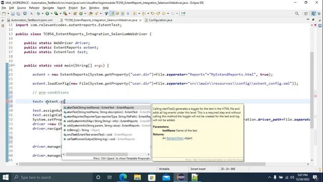 Day63 Extent Reports Integration with Selenium Webdriver || Extent Report Version 4 смотреть онлайн