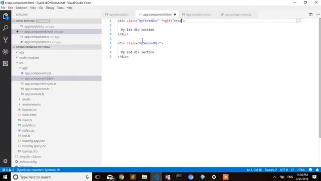 Angular 5 Tutorial |use of *ngIf Directive in Angular 5 |with Examples смотреть онлайн