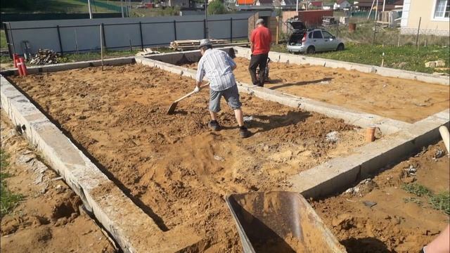 Мелкозаглубленный ленточный фундамент (МЗЛФ) с полами по грунту смотреть онлайн