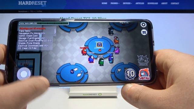 Gaming Test of Among Us on TCL 10 Plus – High Quality Settings смотреть онлайн