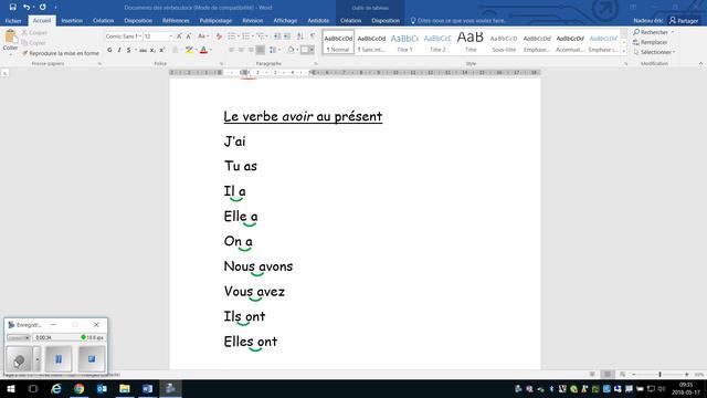 Verbe avoir смотреть онлайн