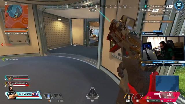 RANK #1 KILL BANGALORE SOLO QUEUES RANKED | LG ShivFPS смотреть онлайн