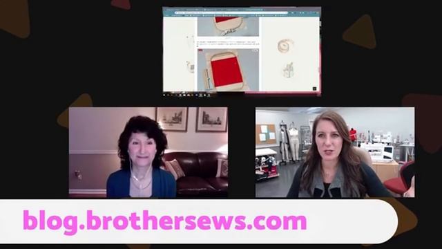 Angela Wolf & Joanne Banko talk embroidery, sewing machine feet, free projects, смотреть онлайн