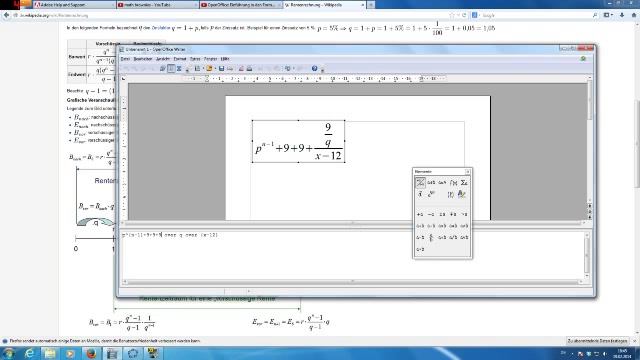 Open Office: Formeleditor 2 смотреть онлайн