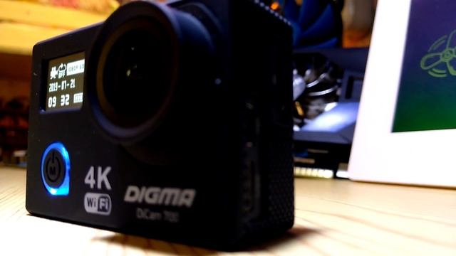 Action-камера Digma DiCam 700 - обзор бюджетной камеры с 4к смотреть онлайн