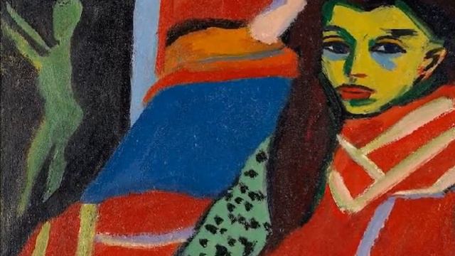 Sitzendes Mädchen (Fränzi Fehrmann) von Ernst Ludwig Kirchner - Video von Günter Frei Official Vide смотреть онлайн