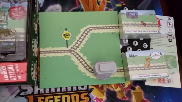 Trial By Trolley Derailed Edition Unboxing смотреть онлайн