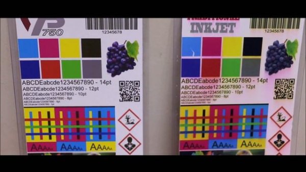 VIPColor VP750 Colour Label Printer with Enhanced Water Resistant Print Technology