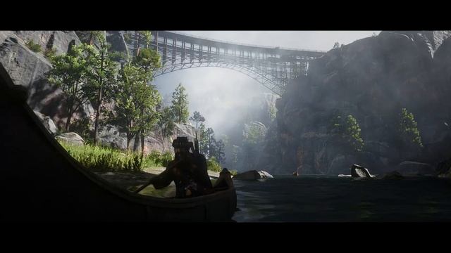 На каное вниз с начала по Реке Дакота?? в Red Dead Online?! смотреть онлайн