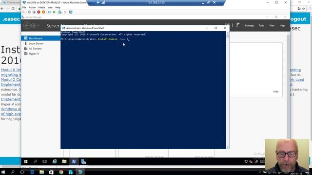Installation av Docker på Windows Server 2016 смотреть онлайн